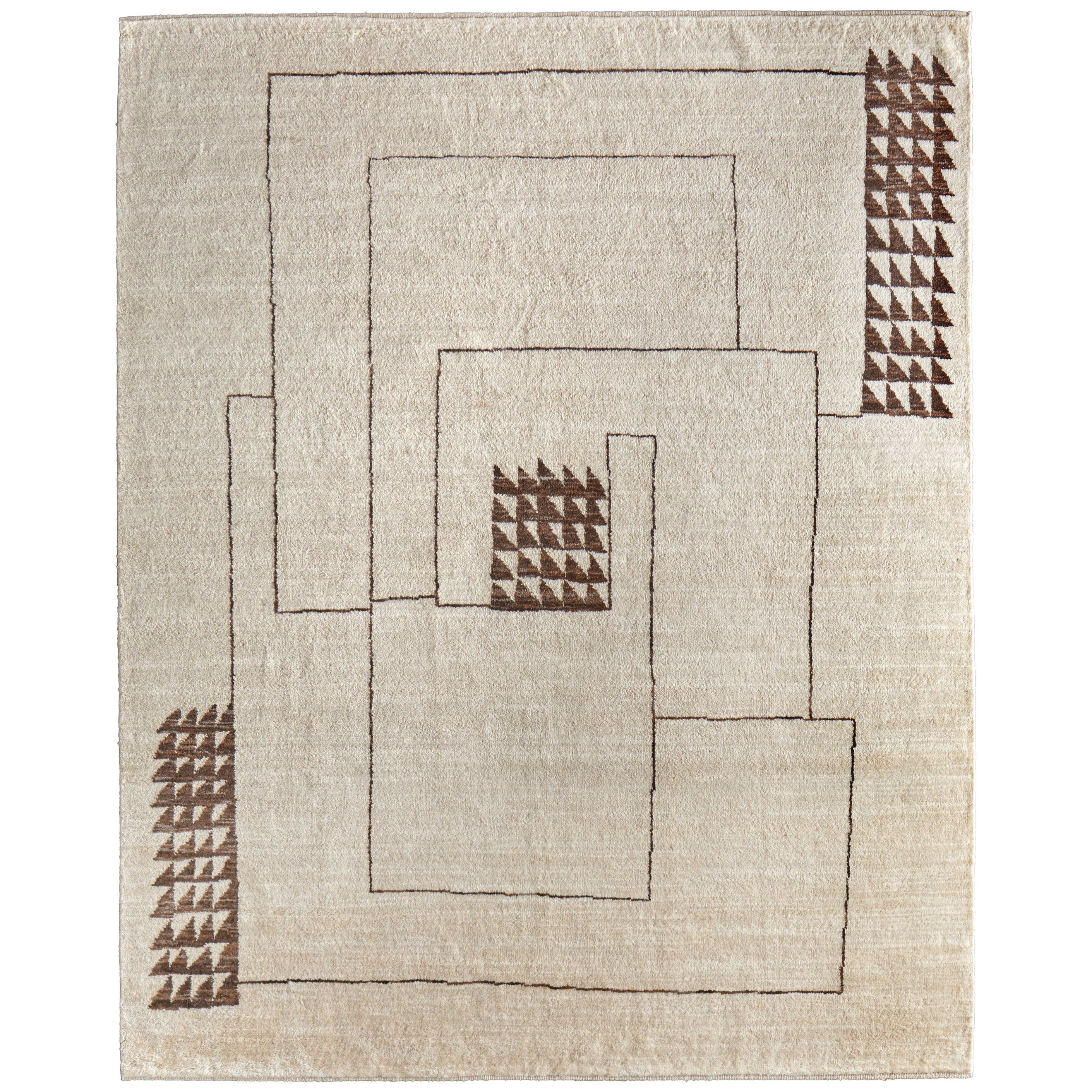 Feizy Agape Hand Knotted Abstract Modern Area Rug