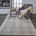 Feizy Fzrg12089 Dechlan 2 X 3 Wool Hand Tufted Contemporary Plaid