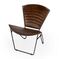 Butler Felix Iron Leather Accent Chair