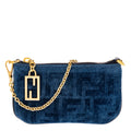 Fendi Baguette Mini Pouch Blue