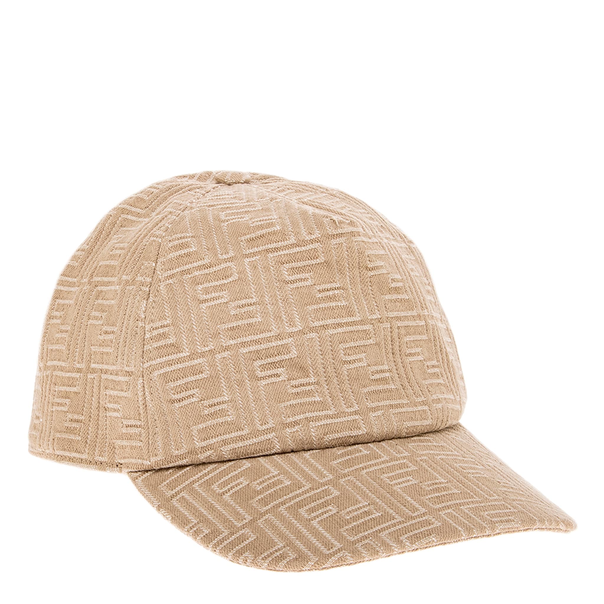 Fendi Ff Cotton Baseball Cap
