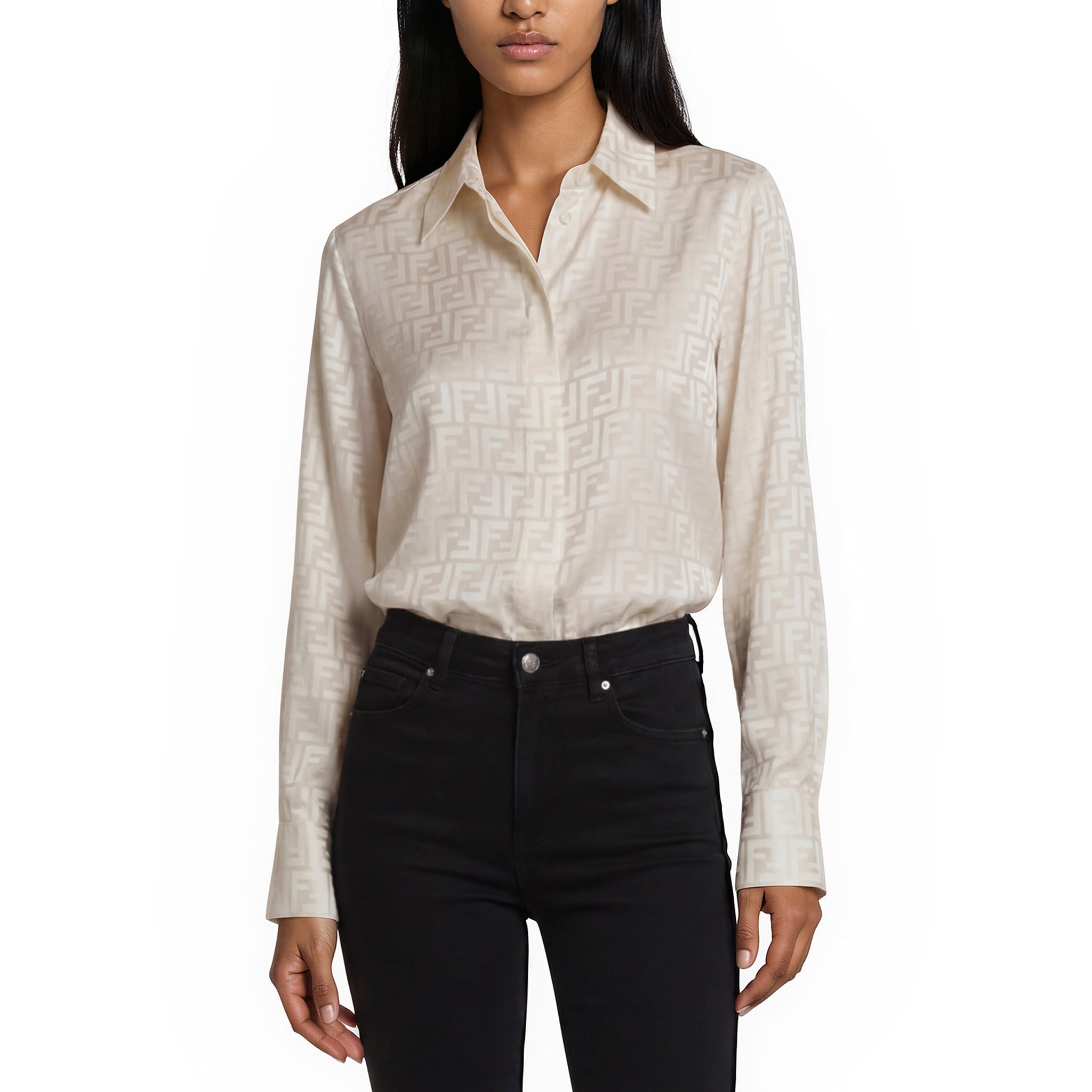 Fendi Ff Silk Shirt