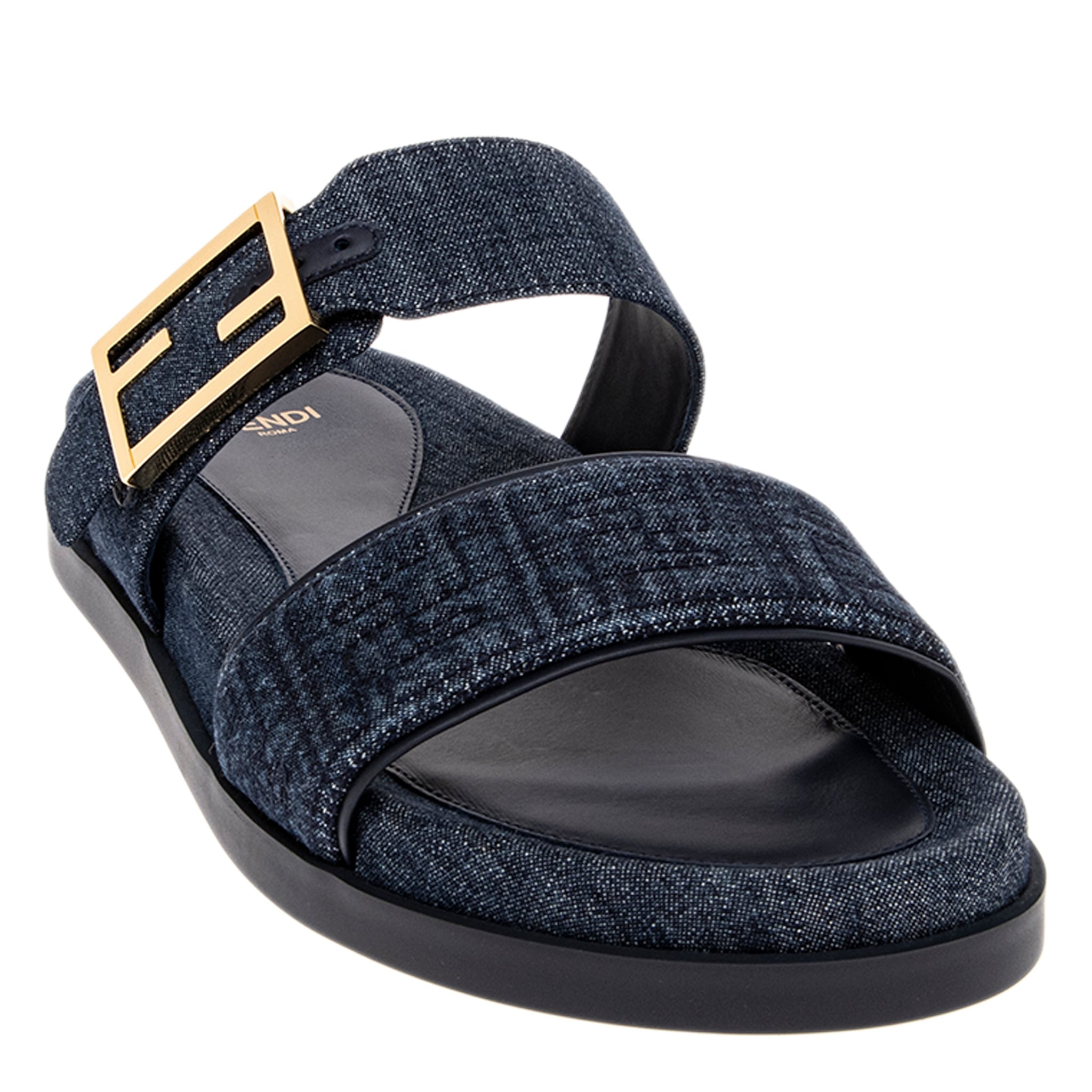 Fendi Feel Double Band Slides