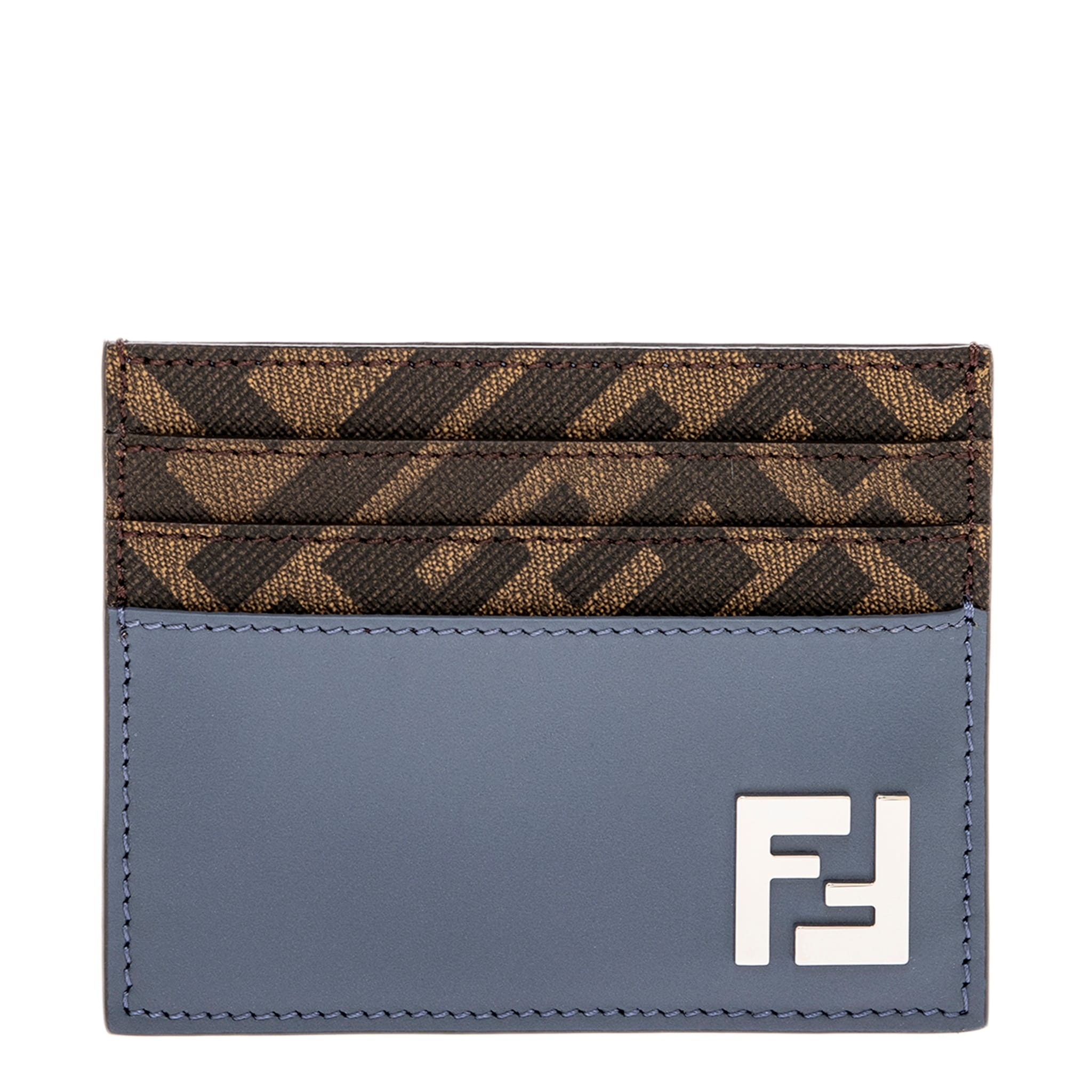Fendi Mens Ff Squared Card Holder