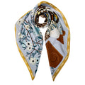 Fendi Silk Gardening Foulard Scarf