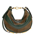 Fendigraphy Mini Bag In Leather And Suede