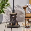 Fenley Bear Umbrella Base By Christopher Knight Home 13.5 W X 13.5 D X 18 H