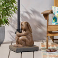 Fenske Rabbit Umbrella Base By Christopher Knight Home 13.50 W X 13.50 L X 16.25 H