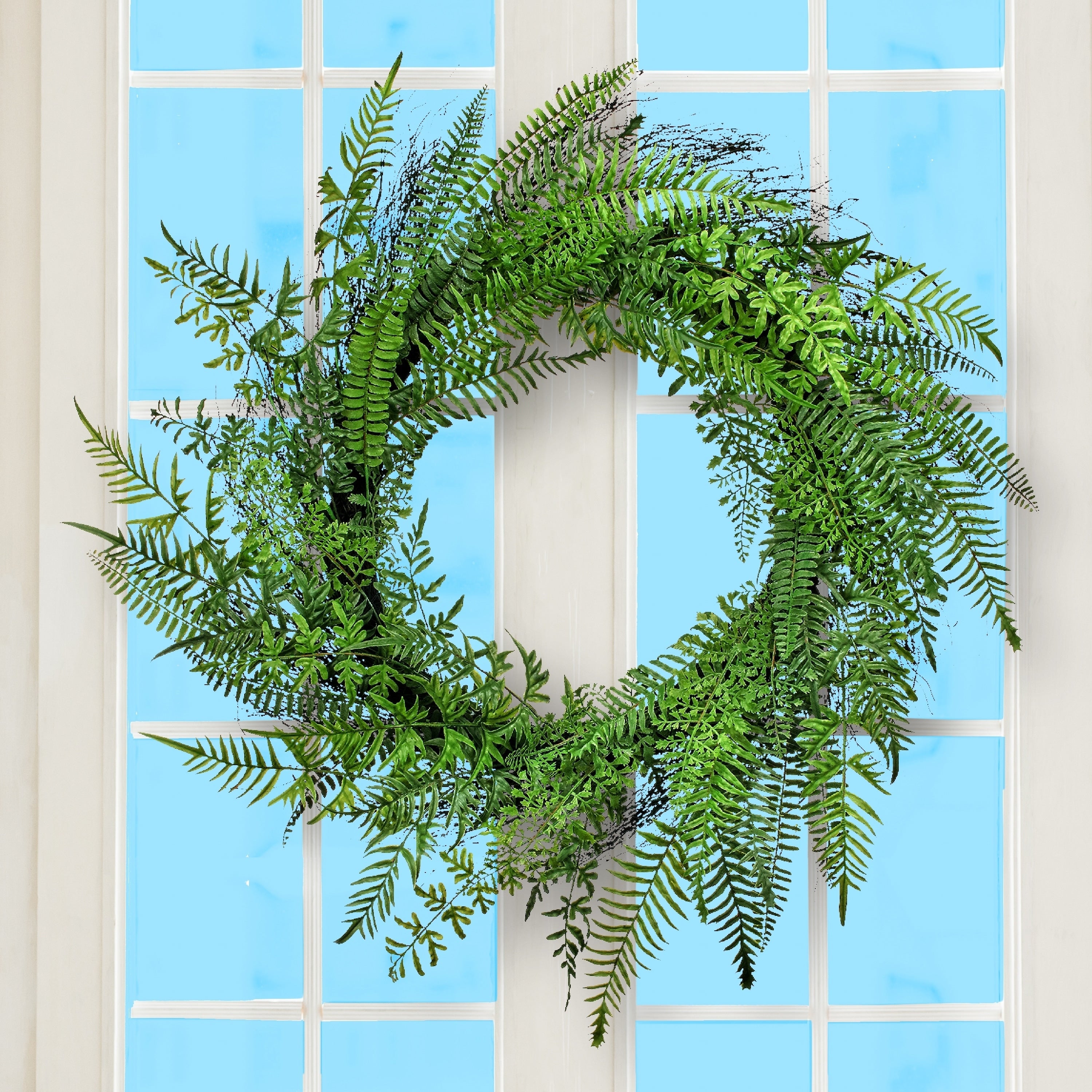 Fern Wreath 36