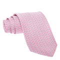 Ferragamo Gancini Chain Print Silk Tie