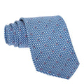 Ferragamo Gancini Print Silk Tie