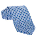 Ferragamo Gancini Square Print Silk Tie