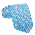 Ferragamo Hearts Print Silk Tie