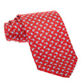Ferragamo Helicopter Print Silk Tie