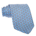 Ferragamo Polka Dot Print Silk Tie