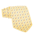 Ferragamo Pool Player Print Silk Tie