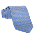 Ferragamo Tennis Print Silk Tie