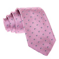 Ferragamo Two Tone Gancini Jacquard Print Silk Tie
