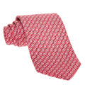 Ferragamo Woven Print Silk Tie