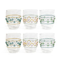 Festa Vetro Glass Tumblers Set Of 6
