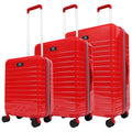Fiat 500 X Ful 3 Piece Expandable Hardside Spinner Luggage Set 22 26.5 31.5