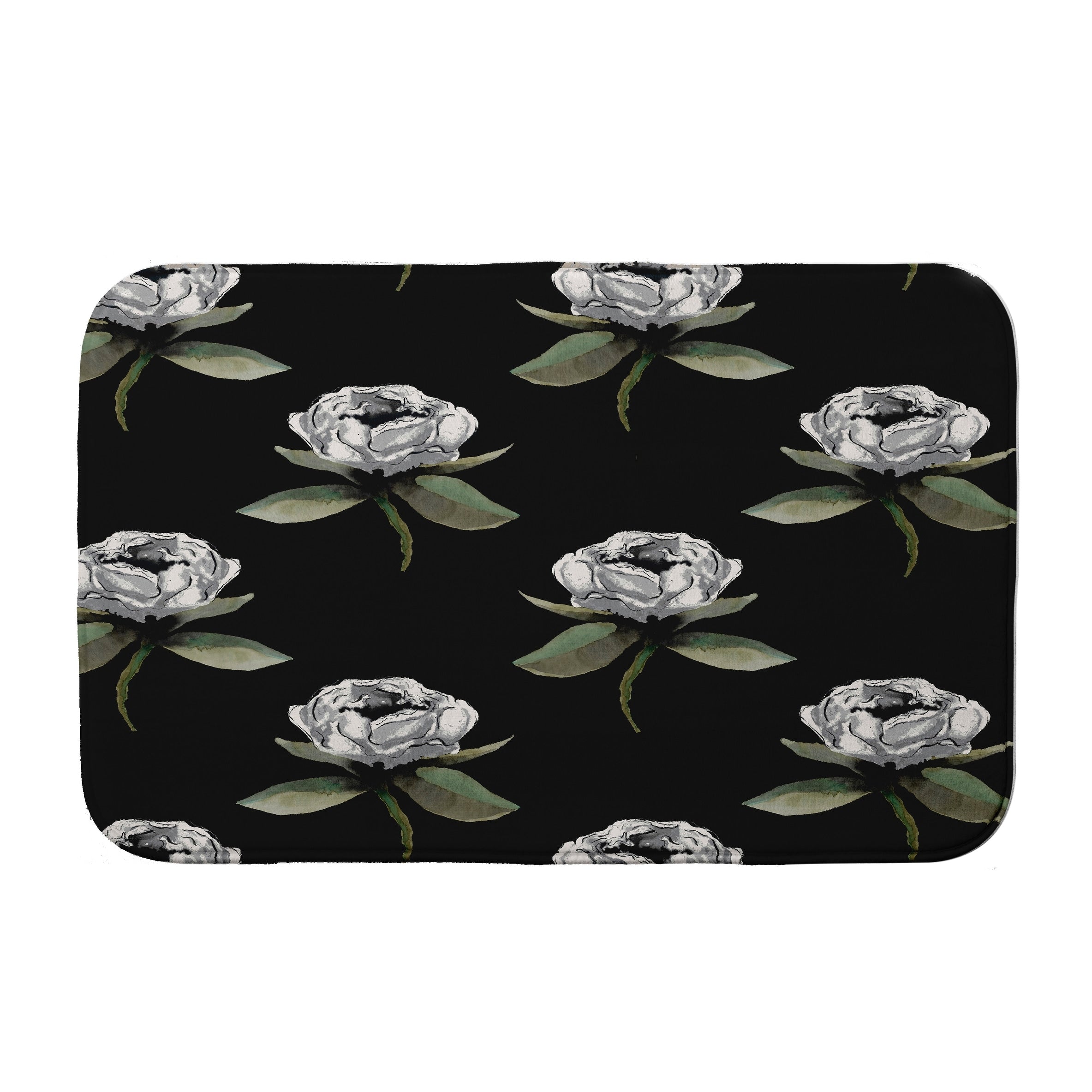 Fickle Florals Floral Bunch Bath Mat