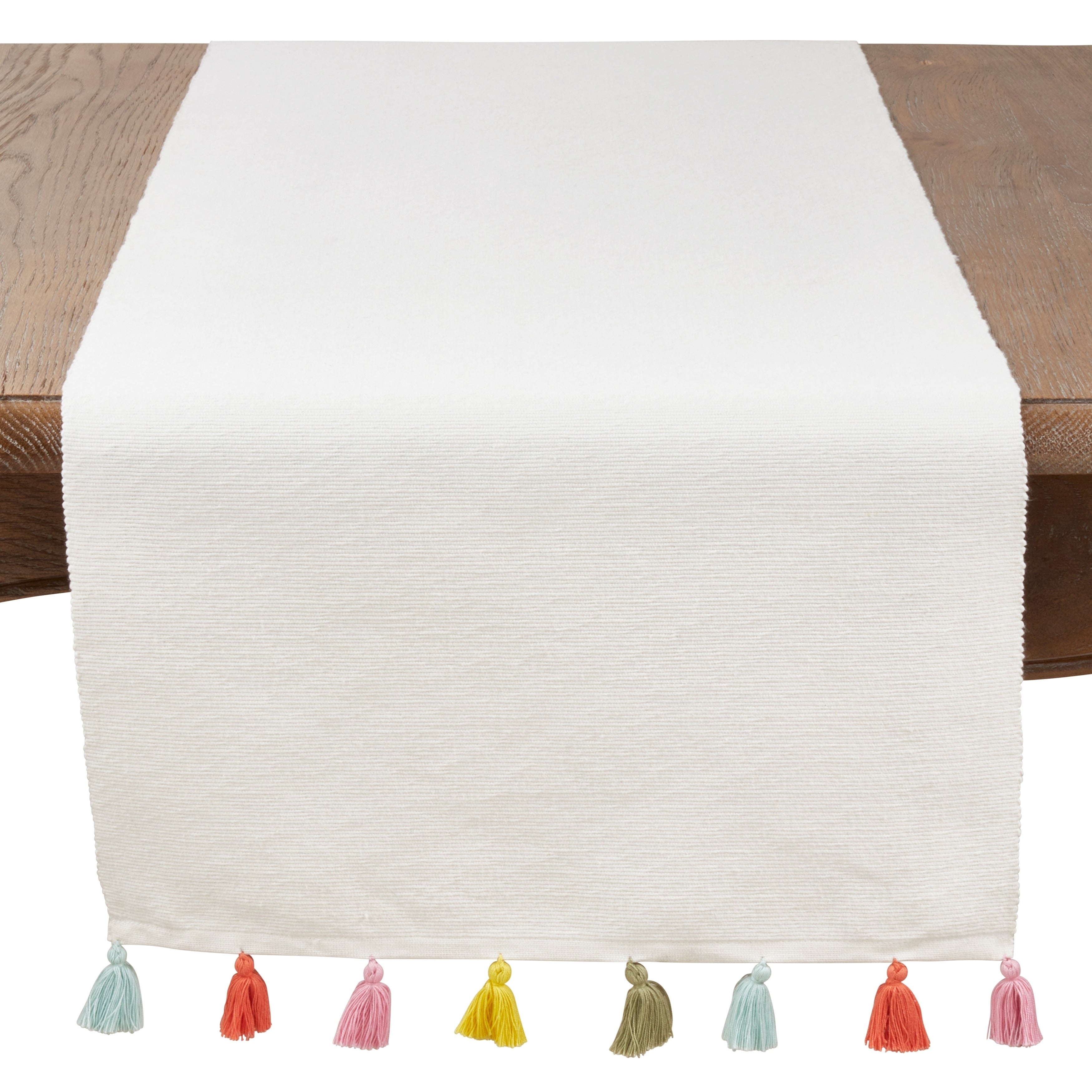 Fiesta Tassel Long Table Runner