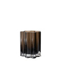 Filter Glass Candle Brown