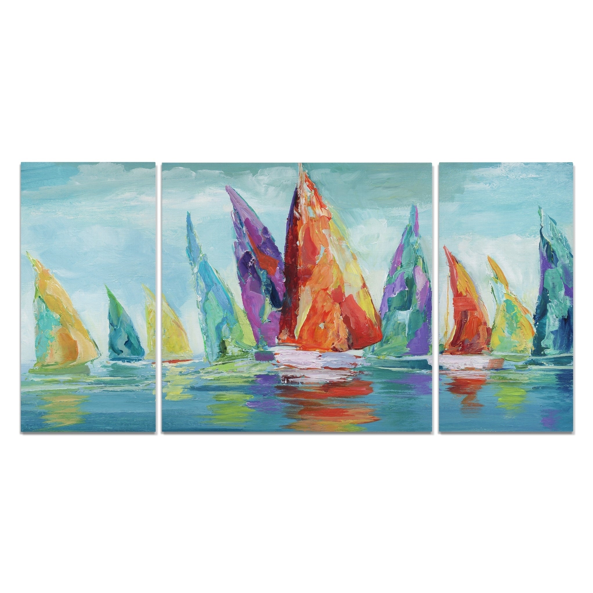 Fine Day Sailing I A Premium Multi Piece Art Available In 3 Sizes