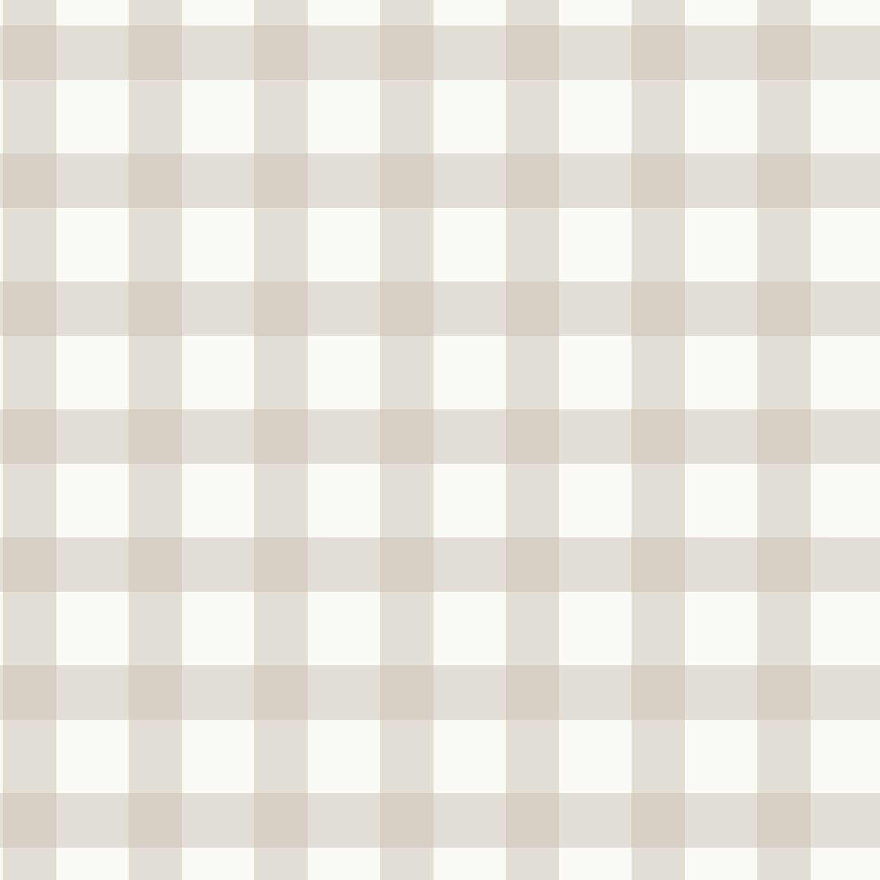 Fine Decor Belen Beige Gingham Wallpaper 396 X 20.5