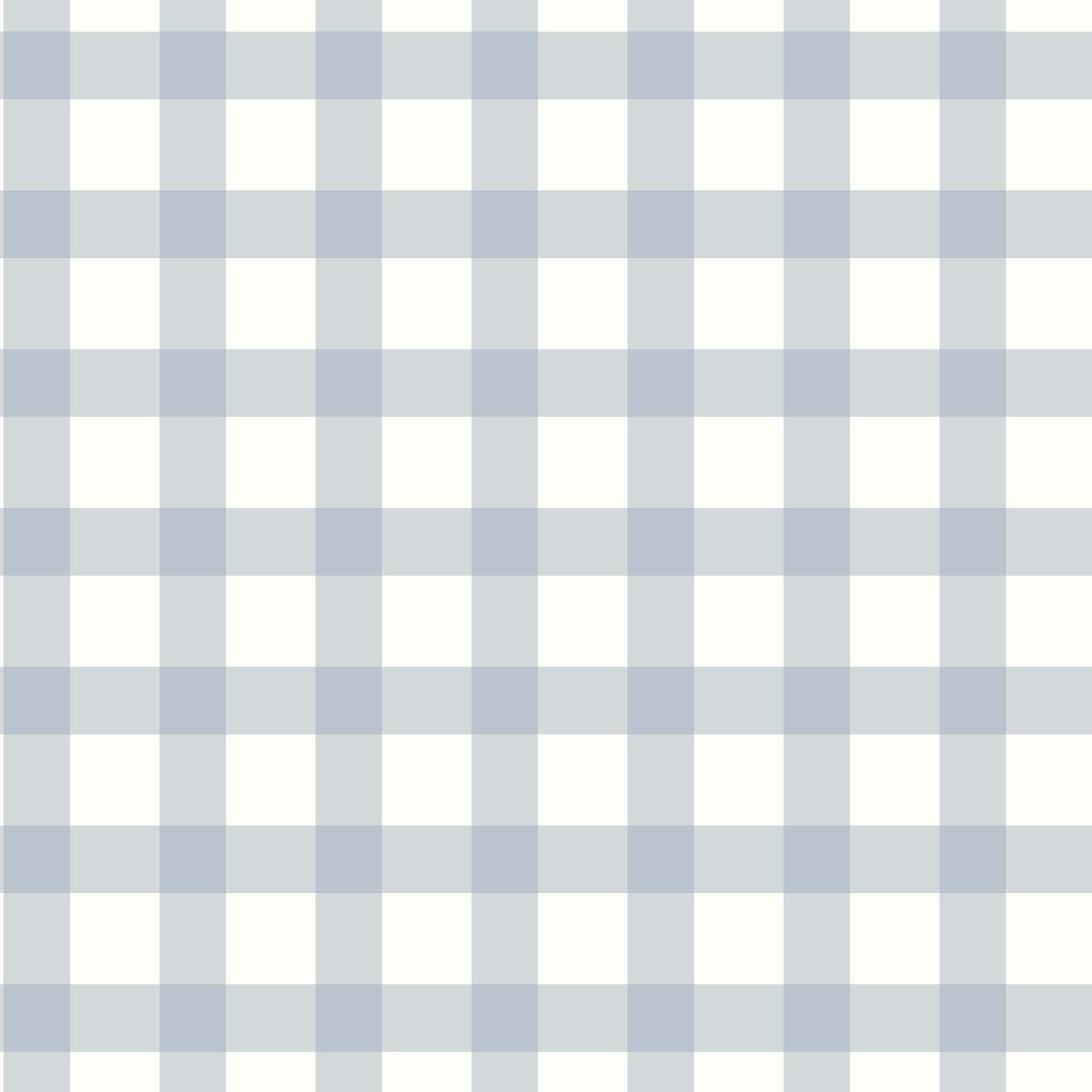 Fine Decor Belen Blue Gingham Wallpaper 396 X 20.5