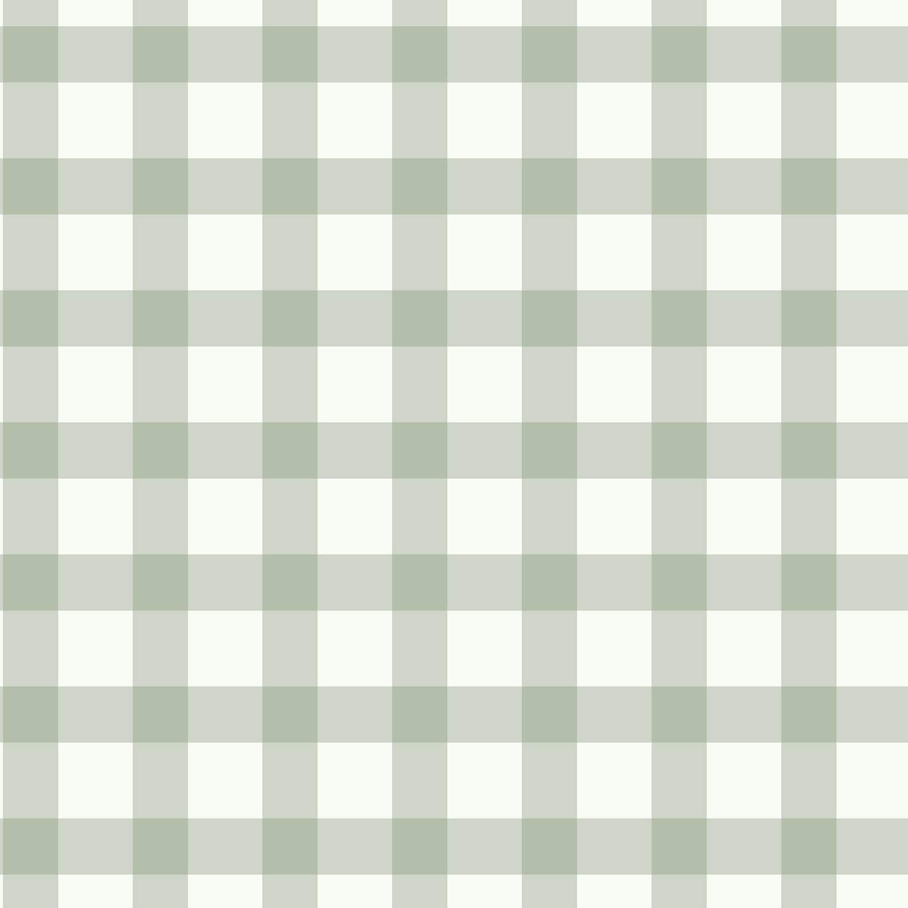 Fine Decor Belen Sage Gingham Wallpaper 396 X 20.5