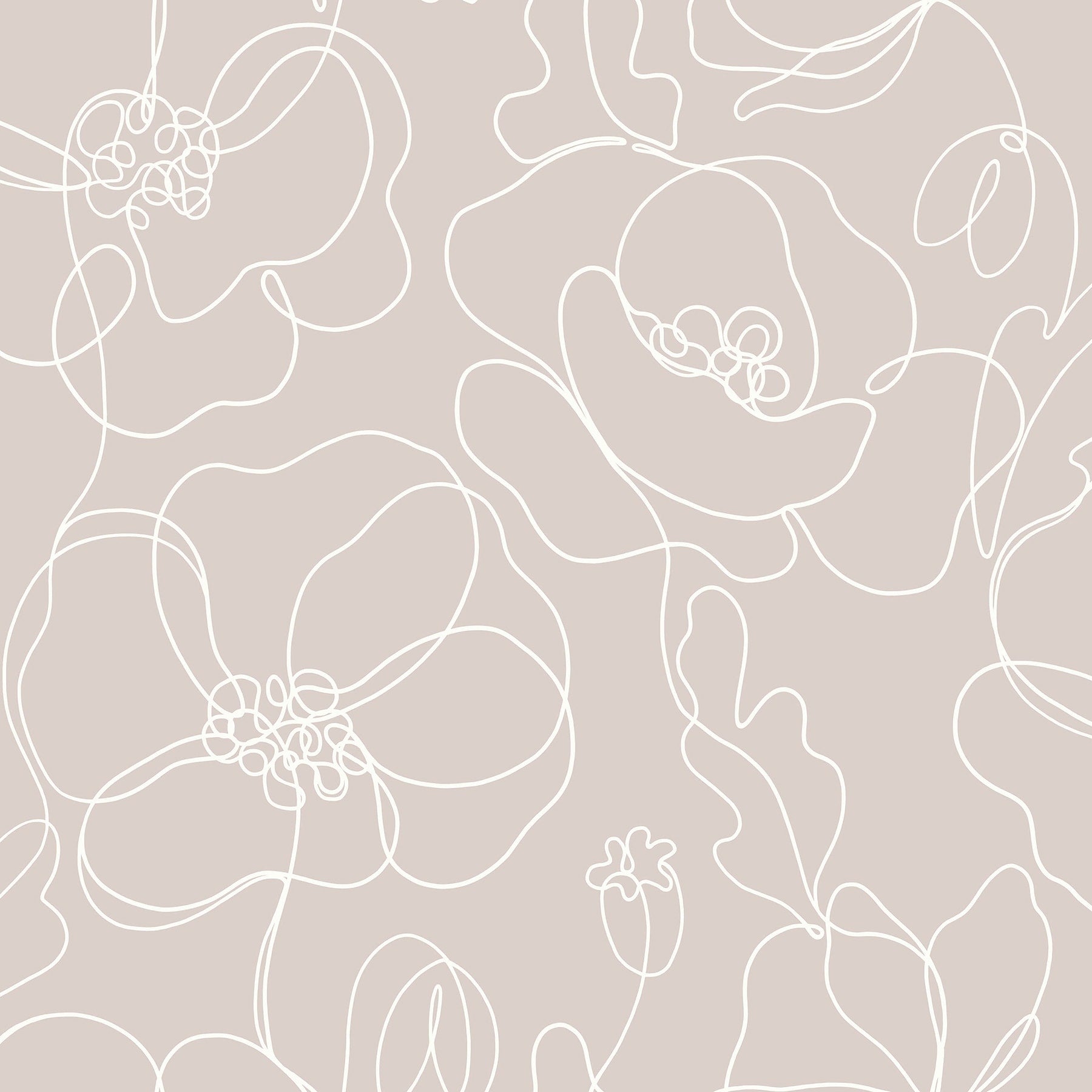 Fine Decor Cyrene Blush Linear Floral Wallpaper 396 X 20.5