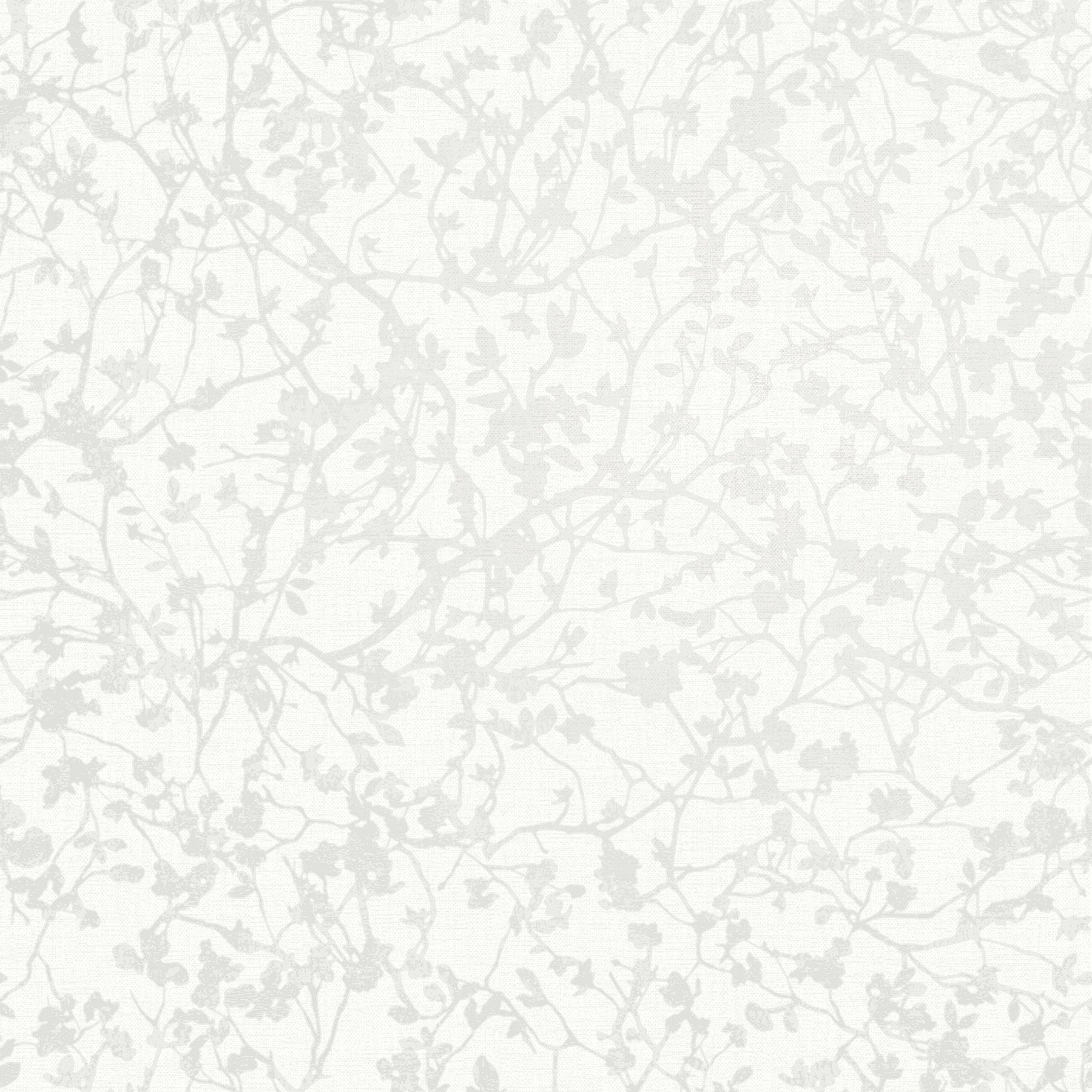 Fine Decor Jaya White Organic Sprig Wallpaper 396 X 20.5