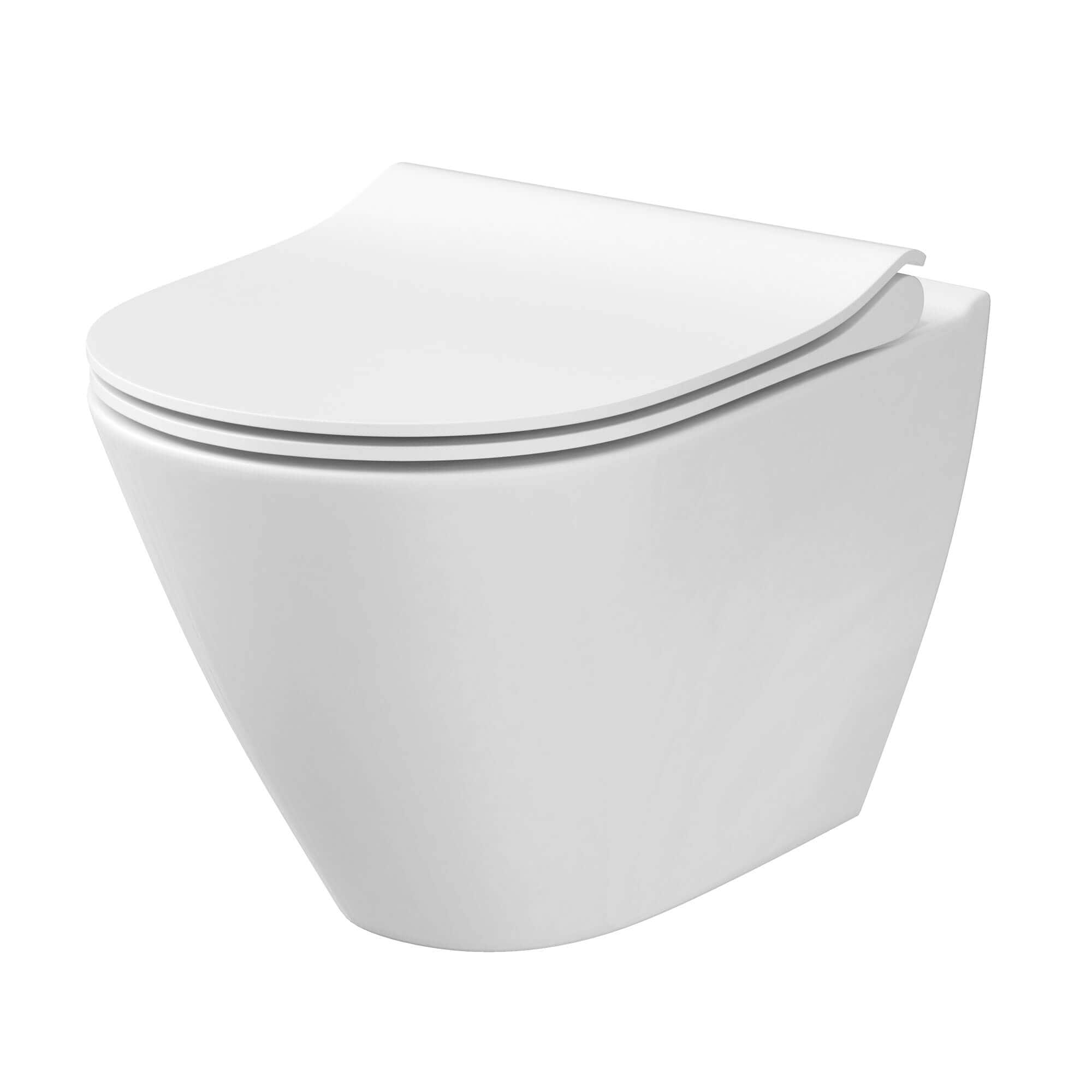 Fine Fixtures Supreme Wall Hung Toilet Bowl 20 White