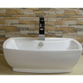 Fine Fixtures Vitreous China Ceramic White Vessel Sink