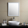 Fine Fixtures White Vitreous China Oval Shaped Vessel Bathroom Sink
