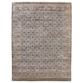 Fine Khotan Hand Knotted Bamboo Silk Camel Ivory Area Rug