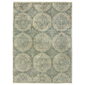 Fine Wool Hand Knotted New Zealand Wool Silver Gray Area Rug
