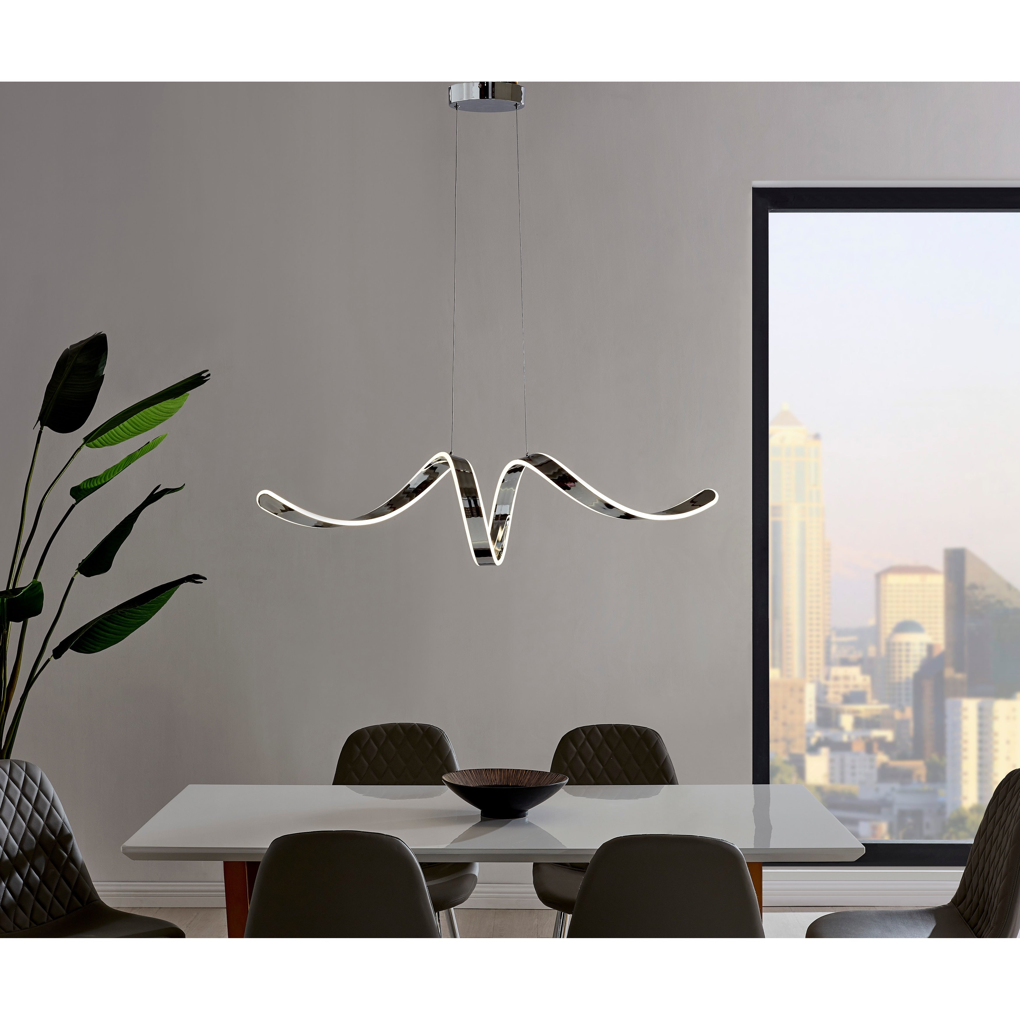 Copenhagen Led Chandelier White