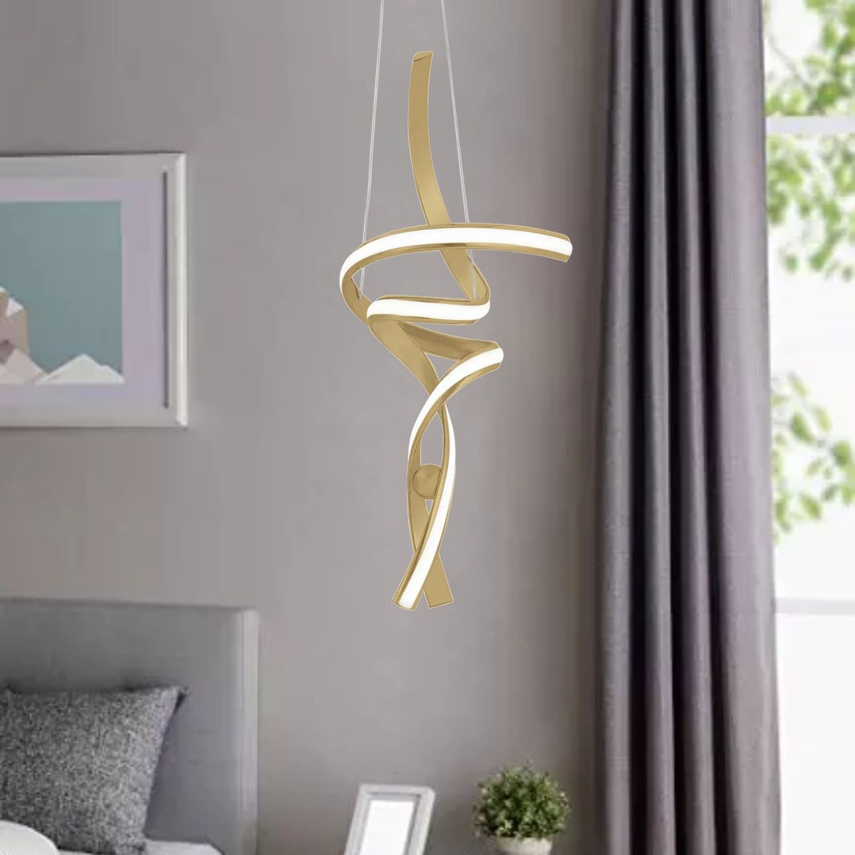 Hamburg Led Chandelier Chrome