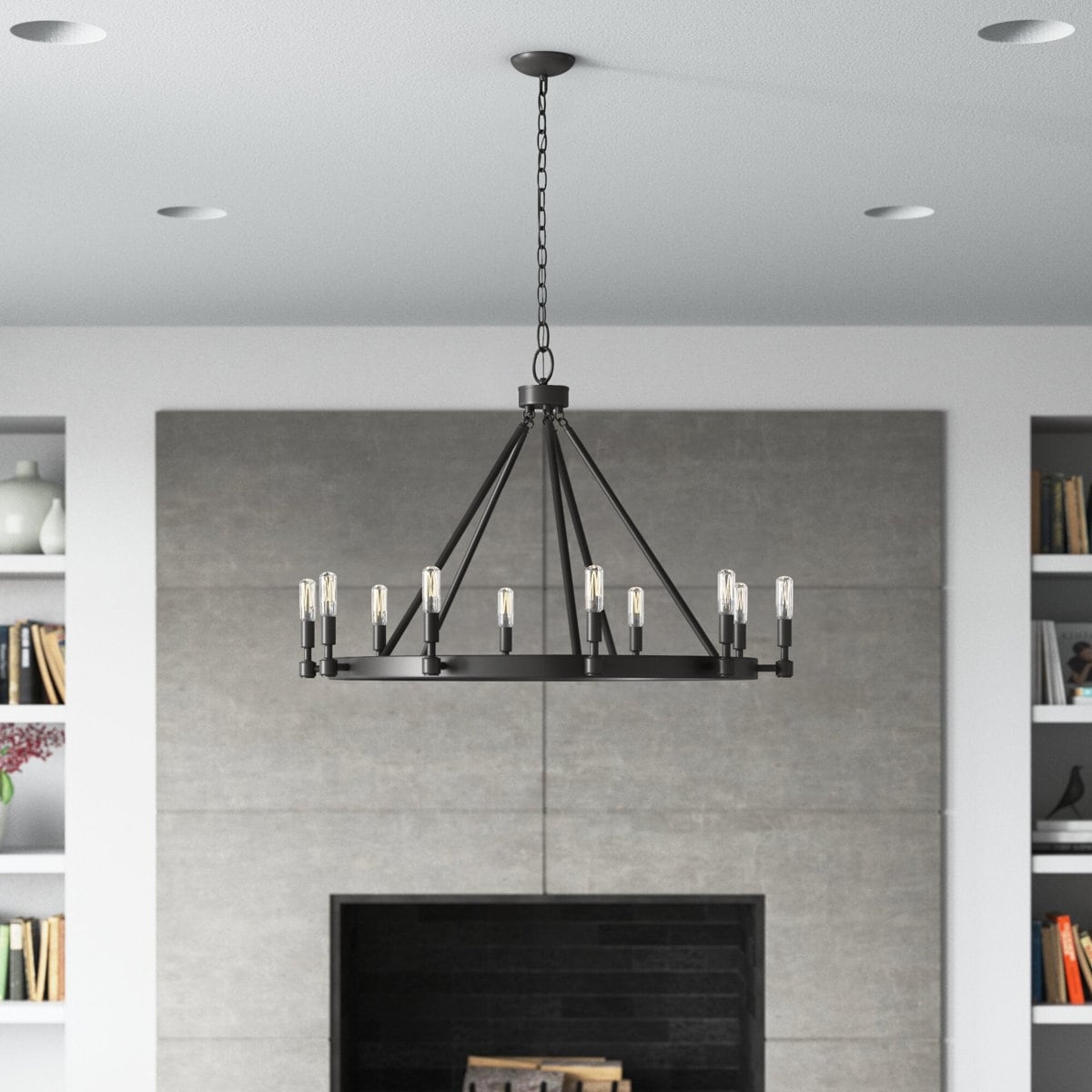 Fiora 10 Light Chandelier