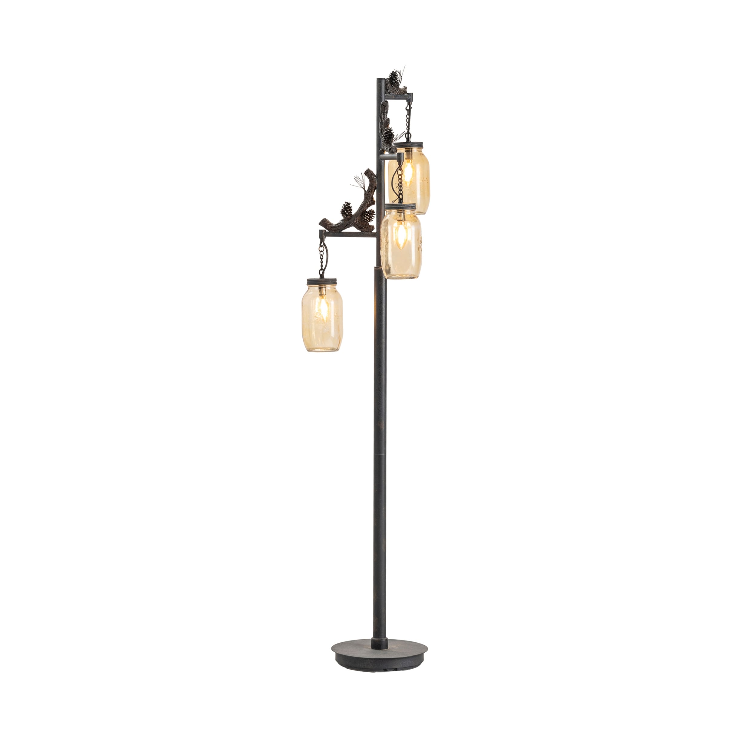 Fire Catcher Rustic 65.5 Inch Floor Lamp
