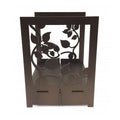 Fireplace Log Basket Ivy Design Solar Bronze