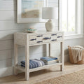 Coast To Coast Fisher Antique White 1 Drawer Console With Shelf