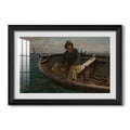 Fishermen From Rugen 1882 Hans Gude Custom Framed Print
