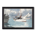 Fishing Boats Key West 1903 Winslow Homer Custom Framed Canvas
