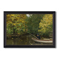Fishing Boy C 1890 Hans Andersen Brendekilde Custom Framed Canvas