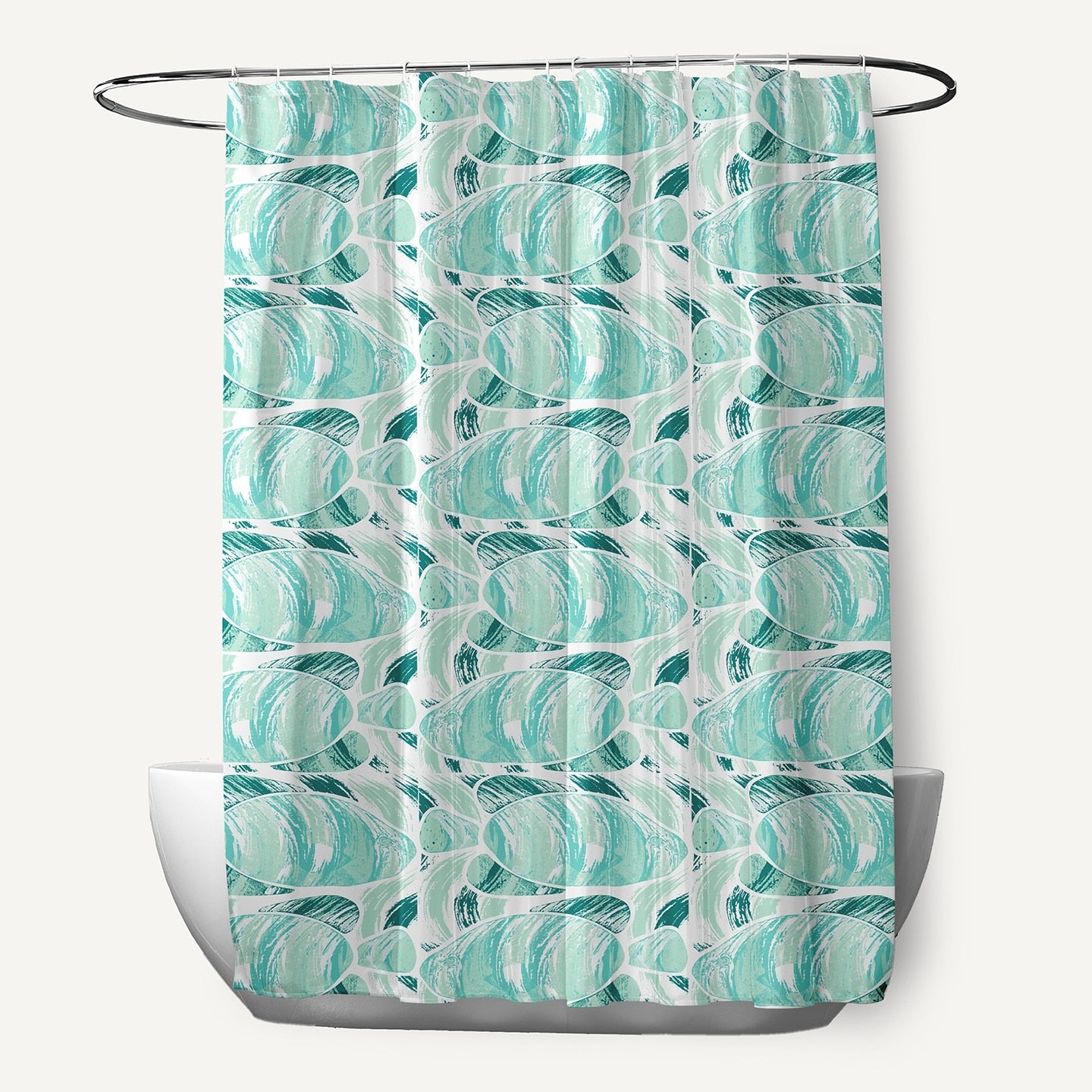Fishwich Animal Print Shower Curtain
