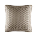 Five Queens Court Beaumont Champagne 20 Inch Square Pillow